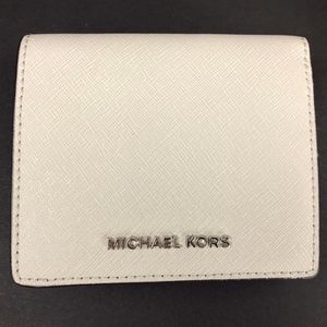 Michael Kors Jet Set Carryall Card Case Cement